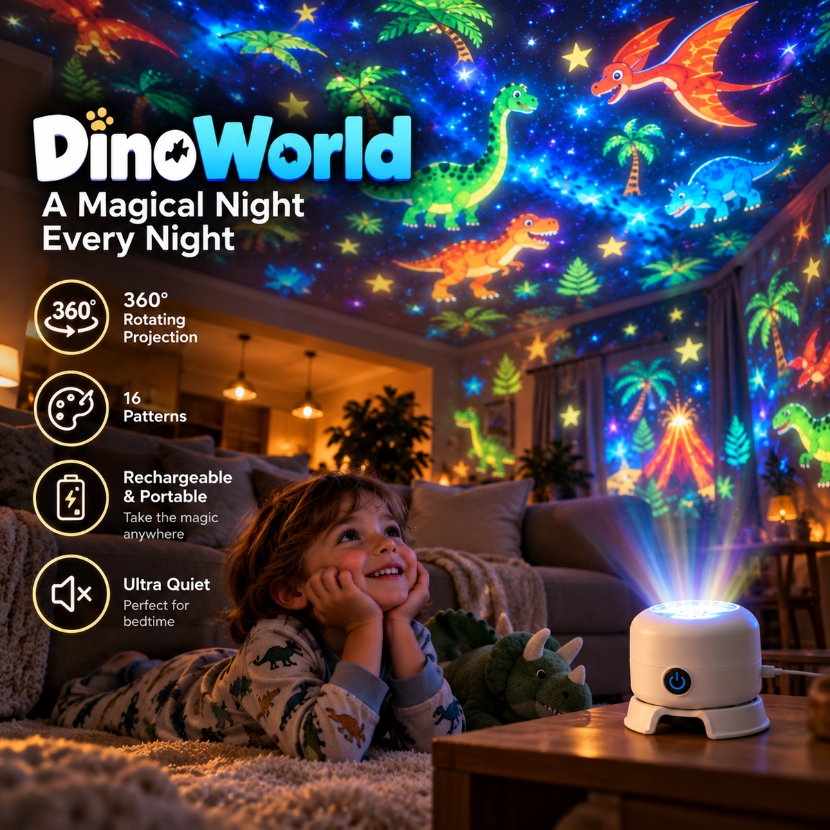 DinoWorld Projector