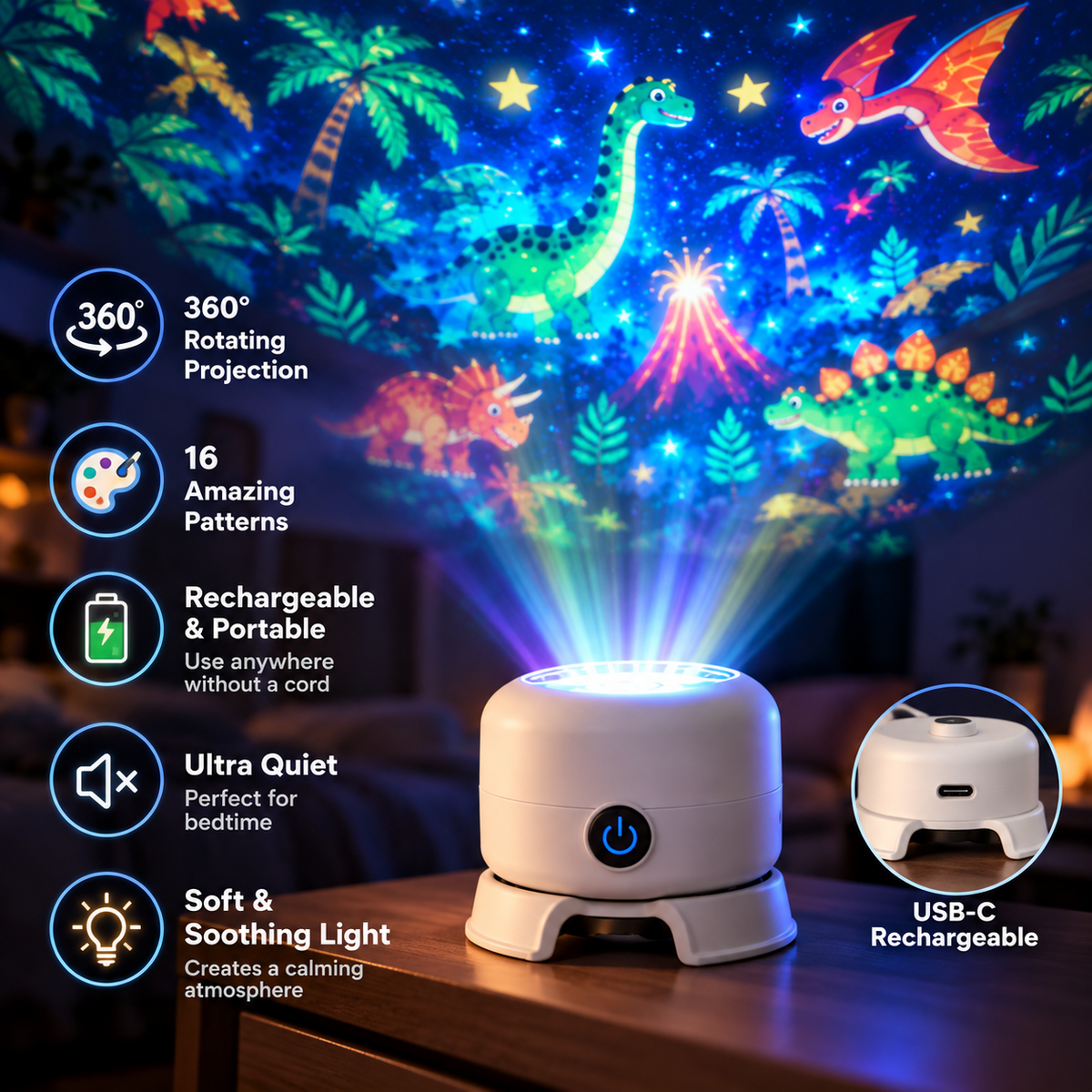 DinoWorld Projector